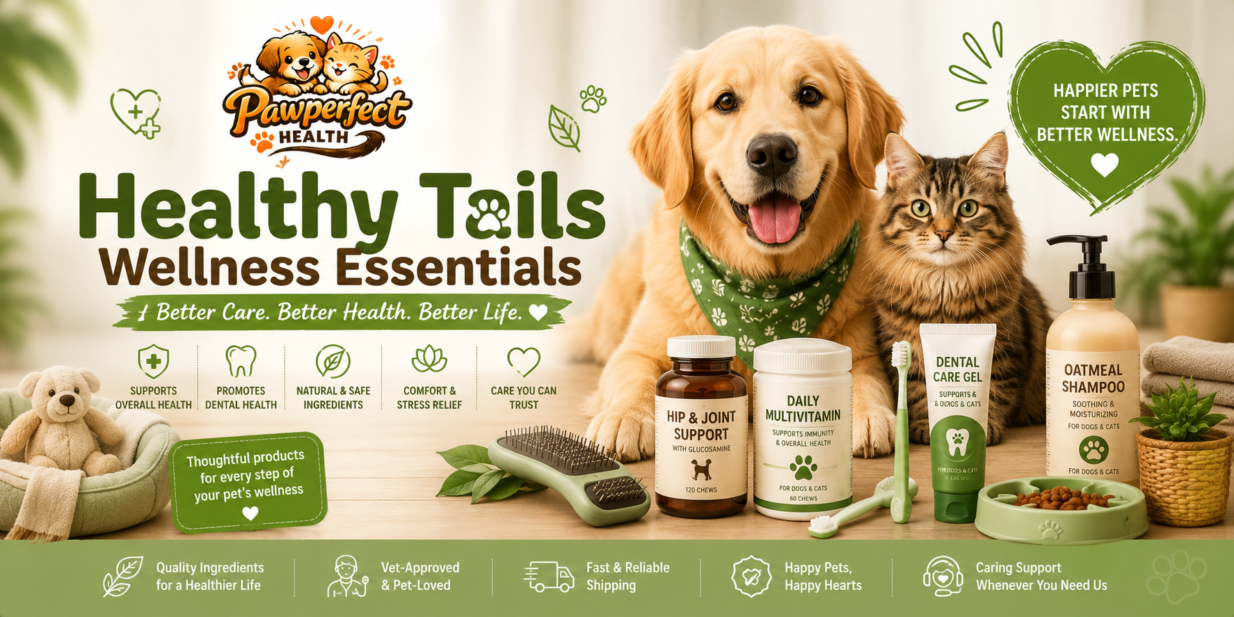 Healthy Tails Wellness Essentials