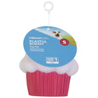 Vibrant Life Squeaky Pastry Rubber Chew Dog Toy, Assorted Designs