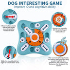 Pet Deluxe Dog Puzzle Toys, Treat Dispensing Dog Enrichment Toys for IQ Training and Brain Stimulation, Interactive Mentally Stimulating Toys as Gifts for Puppies, Cats, Dogs