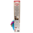 Spot 2-in-1 Laser & Feather Teaser Wand Cat Toy