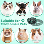 HUTACT 3-in-1 Pet Playpen with Tunnel for Cats Rabbits, 47" Portable Pet Playpen for Indoor/Outdoor Travel, Breathable Foldable Small Dog Pet Playpen with Carrying Case