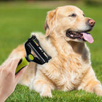 3-in-1 Pet Deshedding Tool - Undercoat Rake, Deshedding Brush, Dematting Comb for Dogs & Cats, Dog Brush for Shedding, Professional Grooming Brush for Double Coat, Long & Short Hair