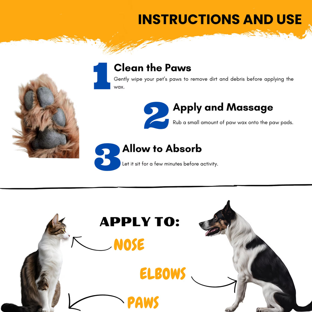 NutriPet Paw Balm Dogs and Cats | Treatment for Dry Skin for Dogs | Moisturizer Wax for Dry and Cracked Paws, Nose and Elbows | 100% Natural Ingredients with Aloe, Coconut Oil, and Vitamin E